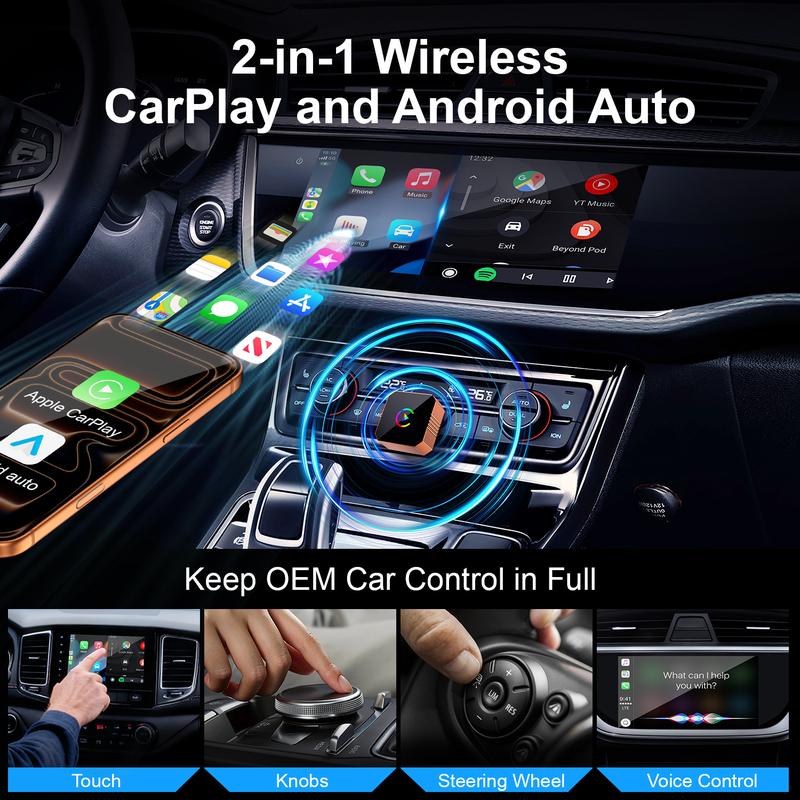 Aimoon™ New CarPlay 2026 wireless adapter