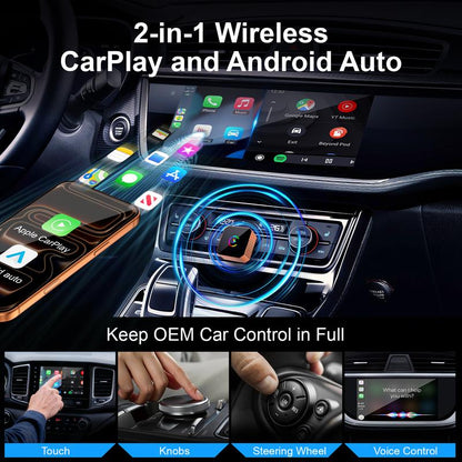 Aimoon™ New CarPlay 2026 wireless adapter