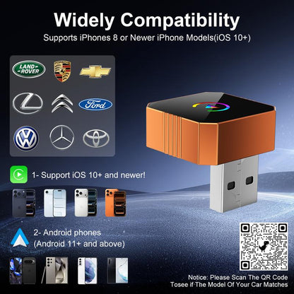 Aimoon™ New CarPlay 2026 wireless adapter